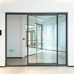 Ultra-Slim Sightline Aluminum Lift-and-Slide Door with Narrow-Frame Thermal-Break System for Villa, Balcony, or Terrace