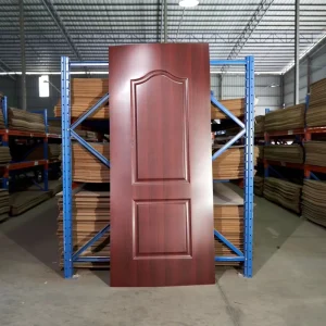Veneer Interior Wooden Melamine-Finished Door Skin for Apartment Entry