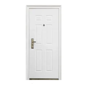 Vented Steel Security Door Metal Exterior Entrance Door