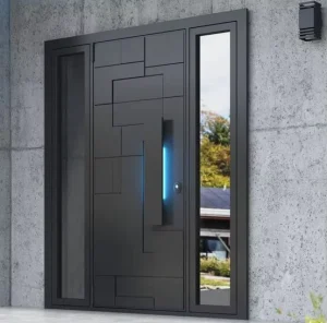Villa Cast Aluminum Security Entrance Door
