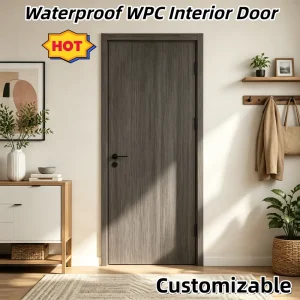 WPC Flush Waterproof Termite-Proof Indoor Door for Philippines Apartments