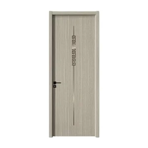 WPC PVC Panel Interior Door Waterproof Soundproof Moisture-Resistant Door for Entrance, Bedroom, or Bathroom