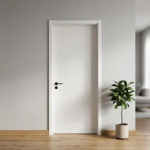 WPC W057 Customized Waterproof Door for Living Room and Bathroom