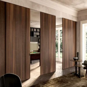 Walnut Invisible Sliding Interior Door
