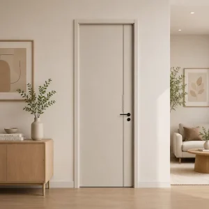 Waterproof Carbon Crystal Paint-Free Wooden Interior Door Scratch-Resistant Project Room Door