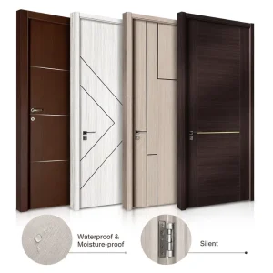 Waterproof Composite Baking Paint Interior Slab Door for Villa, Apartment, Hotel, and Office