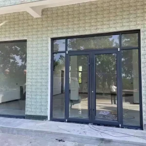 Waterproof Durable Aluminum Swing Door for Bathroom