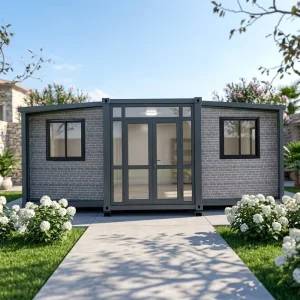 Waterproof Modern Expandable Portable Modular Building for Private Outdoor Studio and Garden Guest House