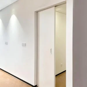 Waterproof Paint-free Solid Wood Interior Pocket Door