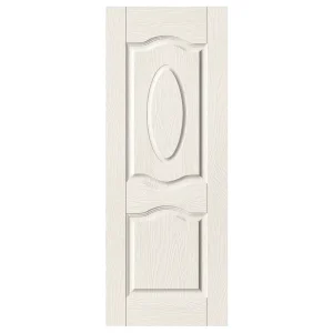 White Primed Wood Interior Door, Classical Modern Style