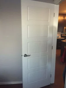 White Unfinished MDF Interior Door With White Primer