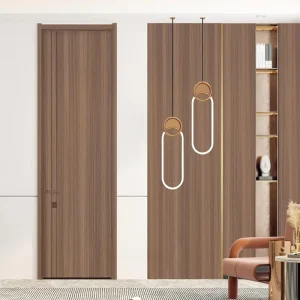 Wood Interior Doors with Seismic and Insect-Proof Properties for Bedroom Use