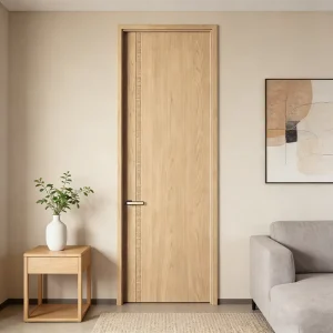 Wooden Eco-Friendly Paint-Free Soundproof Interior Doors for Offices, Supermarkets, Apartments, and Hospitals