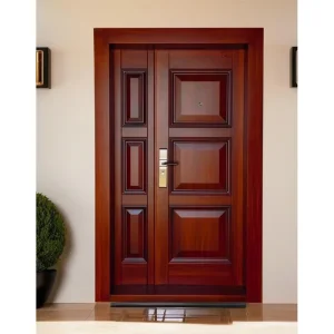 Wooden Entrance Door for Villa, Hotel, or Project