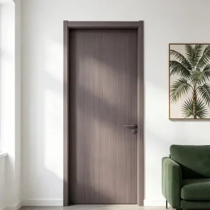 Wooden Fire Door Solid Wood Hotel Chinese Style Bedroom Interior Door Indoor Minimalist Standard