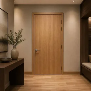 Wooden Fire-Rated Hospital Room Door, 20-60 Minute, WH Certified, for Hotels, Resorts, Apartments, Offices, Schools, and Dormitories