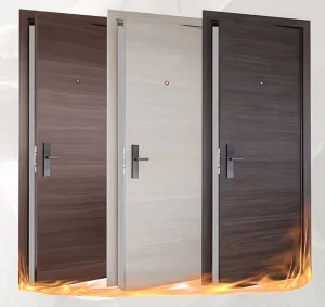 Wooden Fireproof Door, 30- or 60-Minute Fire Resistance