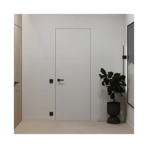 Wooden Hidden Wall Door for Bedroom