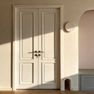 Wooden Interior Door with Eco-Friendly Coating for Villa and Apartment
