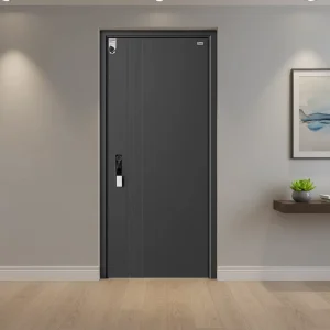 Wrought Iron Exterior Entrance Door Secure and Soundproof for Apartment, Villa, or Warehouse