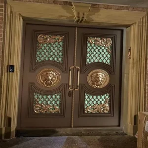 Wrought Iron Steel Security Door