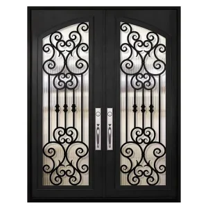 Wrought Iron Villa Entrance Front Door