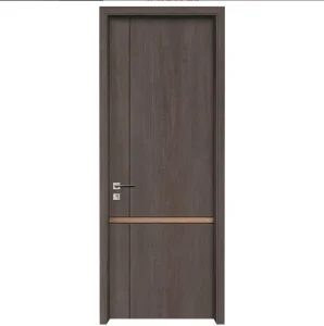 Zero-Paint Solid Wood Veneer Interior Door for Bedroom, Apartment, and Villa