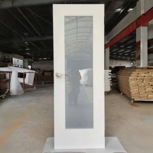 1-Panel 30 x 80 Solid Core Sliding Frosted Glass Door