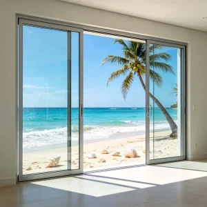 100D Series Minimalist Sliding Door System for Oversized Openings with AS2047 N6 Performance