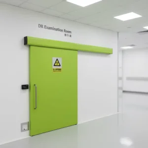 100W DC Brushless Motor Electric Sliding Foot Sensor Lead Radiation Protection Door