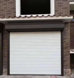 16×8 Automatic Roll-Up Garage Door