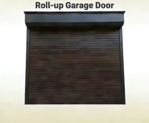18×8 Customizable Electric Roller Garage Door