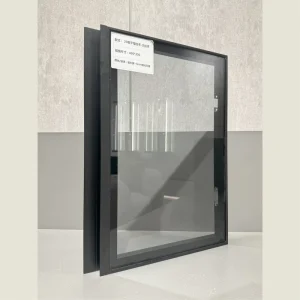 20-Frame Mother-Son Handle Aluminum Frame Tempered Glass Cabinet Doors for Kitchen, Wardrobe, Hotel, Bedroom