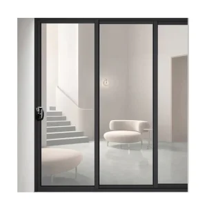 3 Panel Aluminum Glass Entrance Sliding Patio Door with Australia Certificate