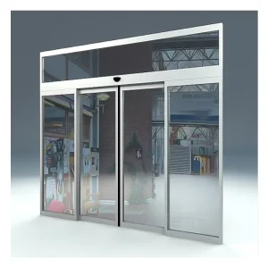 3-Panel Glass Exterior French Sliding Door for Main Gate