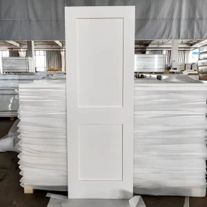 30 x 80 in 2-Panel Solid-Core MDF Shaker Slab Interior Door