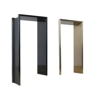 304/201 Stainless Steel Door Casing, Rust-Resistant, Commercial and Residential Use