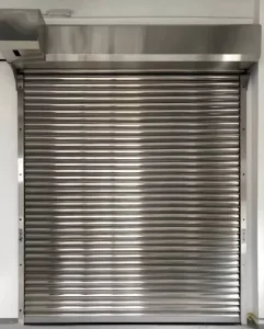 304 Stainless Steel Automatic Roller Shutter Door Electric for Warehouse Shop Garage Factory