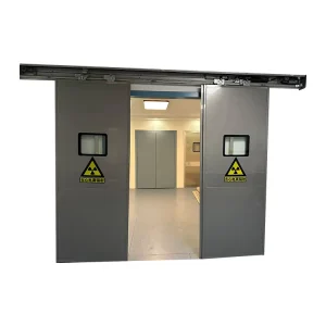 3mmPb Electric Lead-Lined Door for Hospital Surgery Room X-Ray Shielding