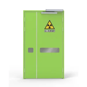 4mm Pb 1600x2100mm Double Leaf Hospital Radiation Lead Door