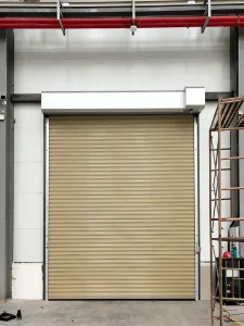 5 Square Meter Minimum UL Certified European Standard Electric Steel Fireproof Rolling Shutter Door