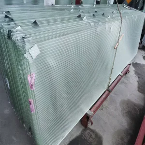 5+5 Double Ultra Clear Laminated Glass Special Frosted Door and Window Tempered Glass Customization