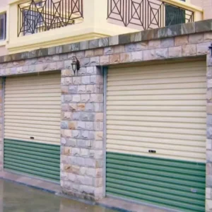 8*6 Feet Steel Roller Shutter Self Storage Entry Door Roll Up Door with Steel Roller