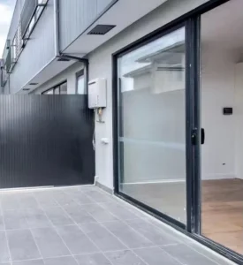 AS2047 Australian Commercial Exterior Aluminum Double-Glazed Sliding Patio Doors Panoramic Stacker for Home Office