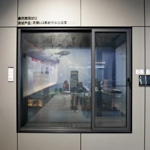 AS2047 Thermal Break Sliding Aluminum Windows, Double-Glazed Glass, Hurricane Proof