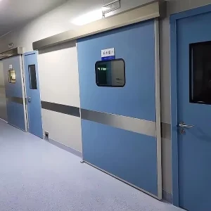 Airtight Automatic Lead Hospital Door for Surgery Operating Theater Room