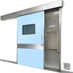 Airtight Level 8 Automatic Sliding Hermetic Door for Operating Theatre
