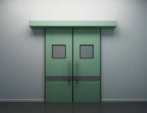 Airtight Medical Hermetic Sliding Door System for Hospitals