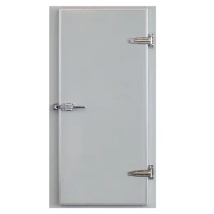 Airtight Semi-Recessed Steel Cold Storage Door, Windproof, 2-Hour Fire Rating