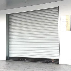Aluminium Alloy Hurricane Rolling Shutter Door, Storm-Proof Impact-Resistant, for Garages and Warehouses